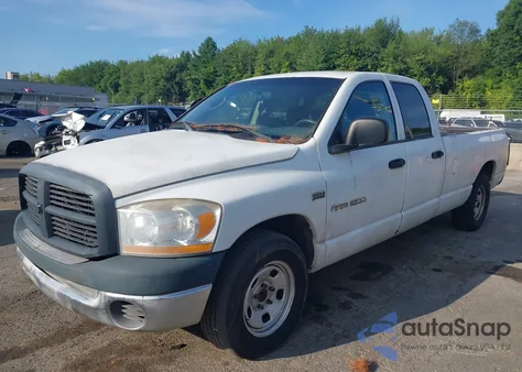 2006 Dodge Ram 1500 St из США, поврежденный, VIN 1D7HA182X6J192516